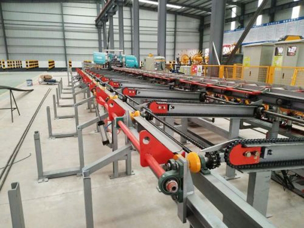 數控鋸切套絲打磨液壓剪切生產線廠家